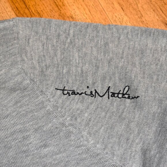 NWT Travis Mathew Merino Blend V-Neck Sweater Sz XL - Picture 5 of 6